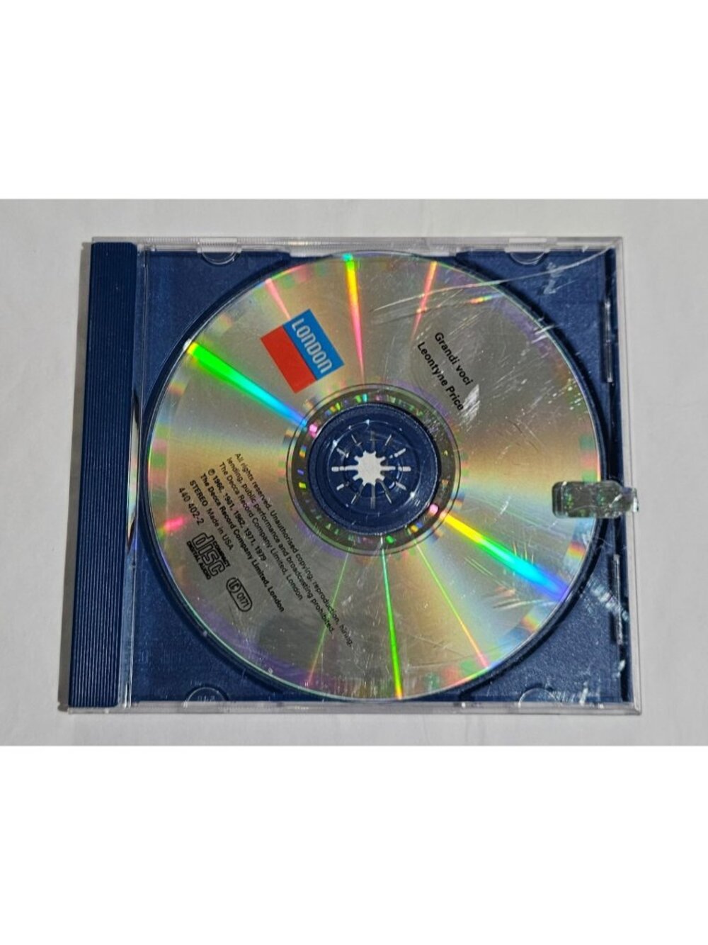 Leontyne Price Grand Voci CD